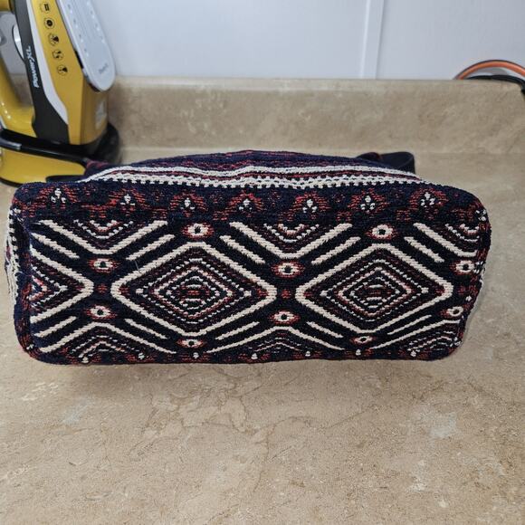 Boho Tapestry Hobo Bag Southwestern Aztec Navajo Purse Woven Tribal - Picture 4 of 6